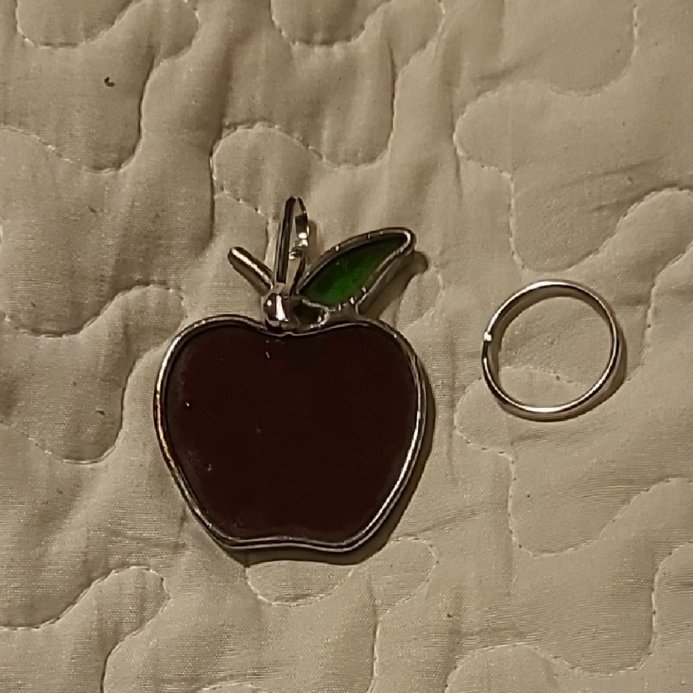 Apple Bag Charm
